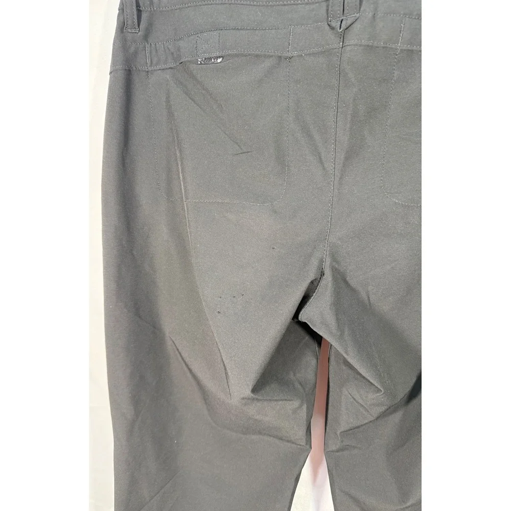 Eddie Bauer First Ascent Womens 6 Hiking Pants Gray Roll Up Cargo D3761259